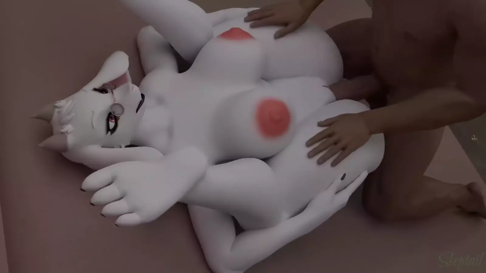 funny artaffe characters body inflates with cum during an unusual fetish